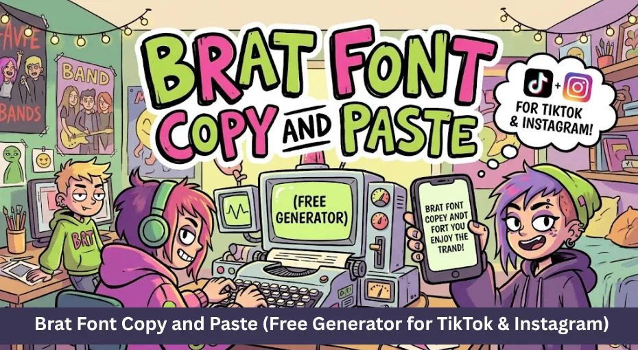 brat font copy and paste free generator for tiktok & instagram